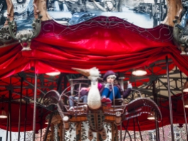 very weird merry-go-round