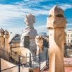 Casa Milà rooftop and chimneys